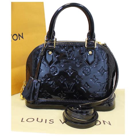 lv alma black bag|louis vuitton black alma bag.